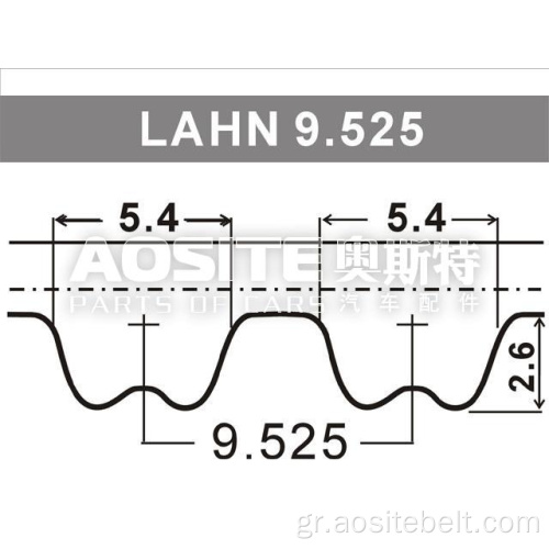 Ζώνη χρονισμού για Audi A4/A6/A8 059109119A